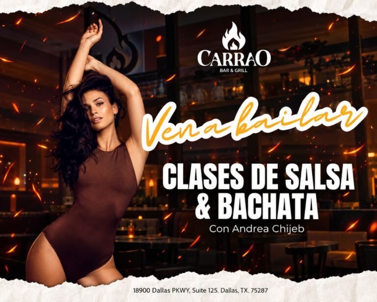 Clases de salsa y bachata con Andrea Chijeb — Viernes de octubre